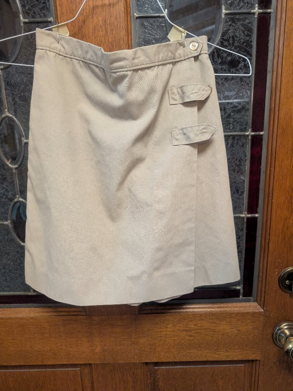Womens Khaki skort, size 7/9